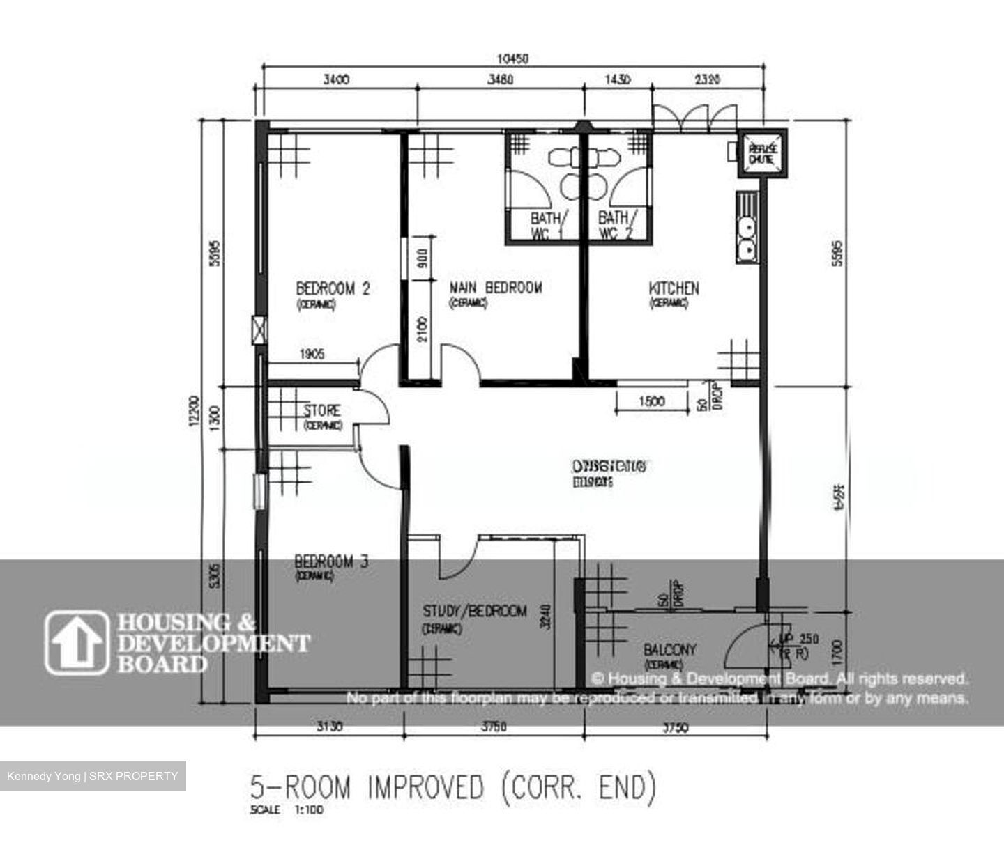 Blk 234 Choa Chu Kang Central (Choa Chu Kang), HDB 5 Rooms #524643331